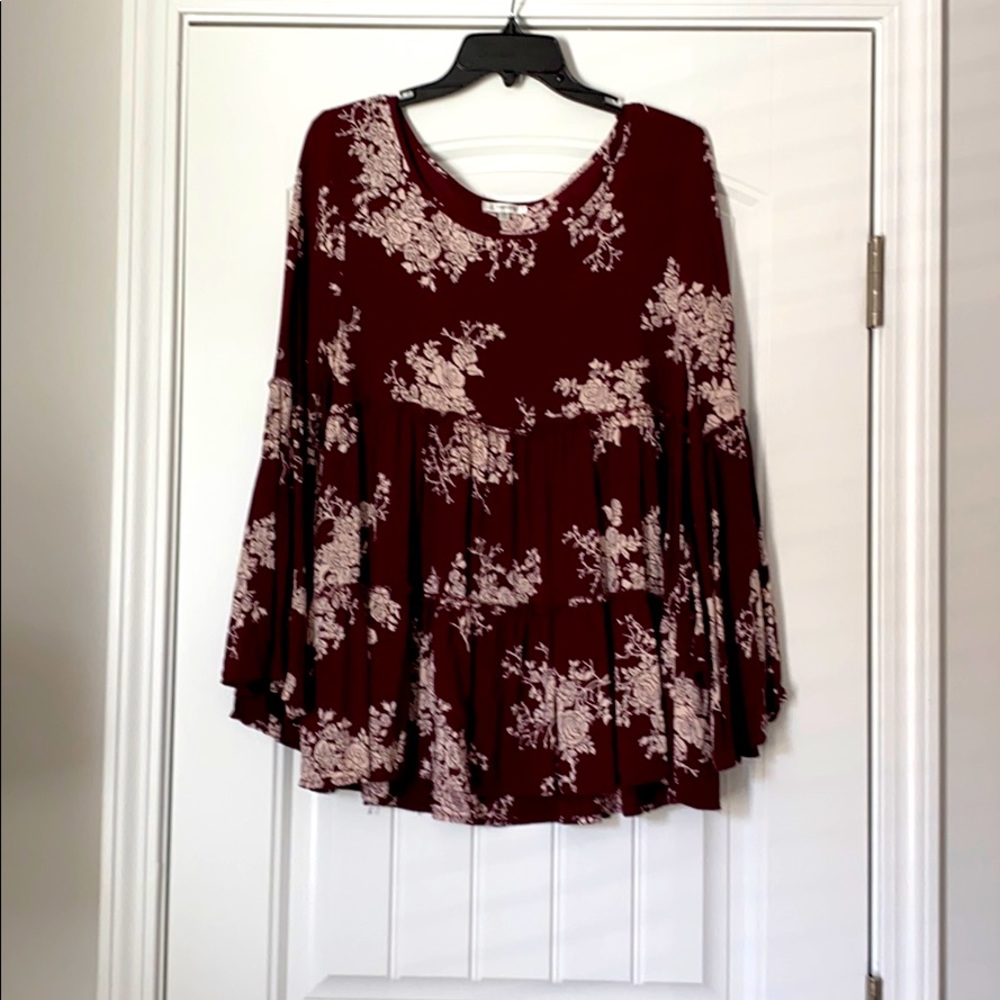 Bell Sleeve Top